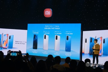 Xiaomi tung 3 smartphone dòng Redmi Note 11 tại Việt Nam