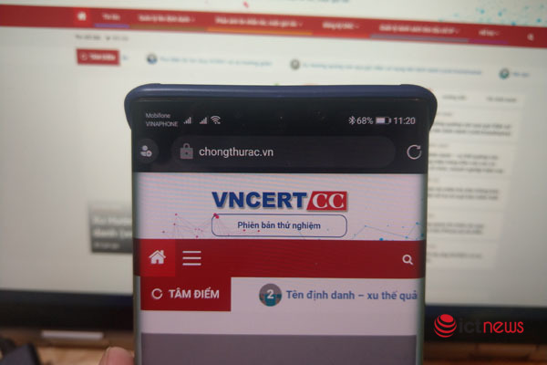 Cổng Chongthurac.vn bổ sung tính năng tra cứu thuê bao nghi ngờ phát tán tin nhắn, cuộc gọi rác