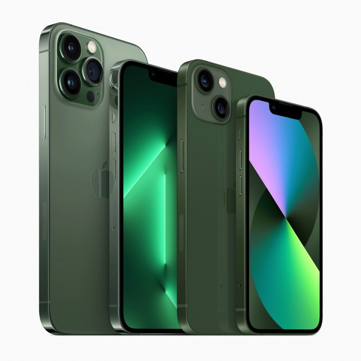 iPhone 13 màu green alpine được Apple giới thiệu tại sự kiện