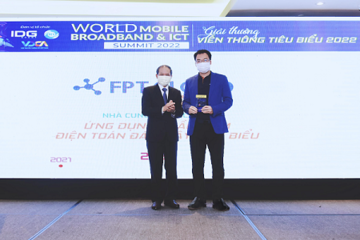 FPT Smart Cloud được vinh danh tại World Mobile Broadband &amp; ICT 2022