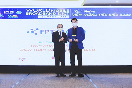 FPT Smart Cloud được vinh danh tại World Mobile Broadband & ICT 2022