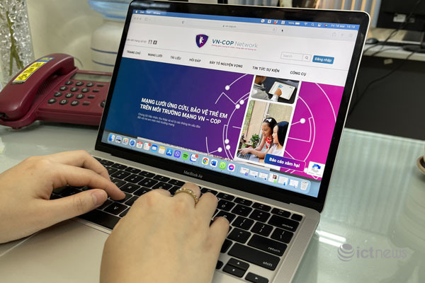 Người dân có thể kiểm tra website an toàn với trẻ em trên trang vn-cop.vn