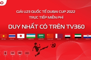 Viettel đã có bản quyền truyền hình U23 Dubai Cup, khán giả có thể chọn bình luận viên xem U23 Việt Nam