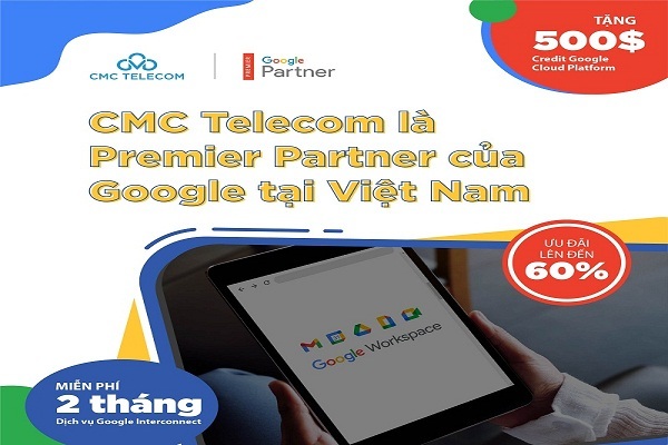 Miễn phí nâng cấp Google Workspace cùng CMC Telecom