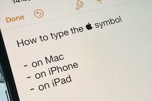 Cách nhập biểu tượng ‘táo khuyết’ trên iPhone, iPad, Mac