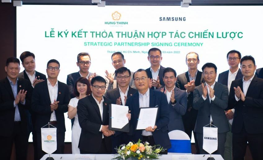 Samsung cung cấp nhiều giải pháp thông minh cho Tập đoàn Hưng Thịnh