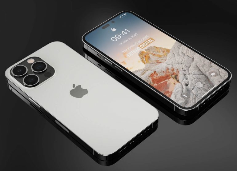 Concept iPhone 14 Pro đẹp bất chấp camera lồi