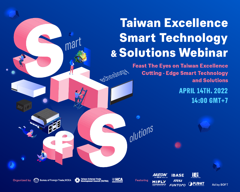 Taiwan Excellence giới thiệu giải pháp và công nghệ thông minh ngành ICT 2022