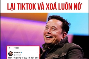 'Elon Musk đòi mua lại và xóa TikTok' là tin giả