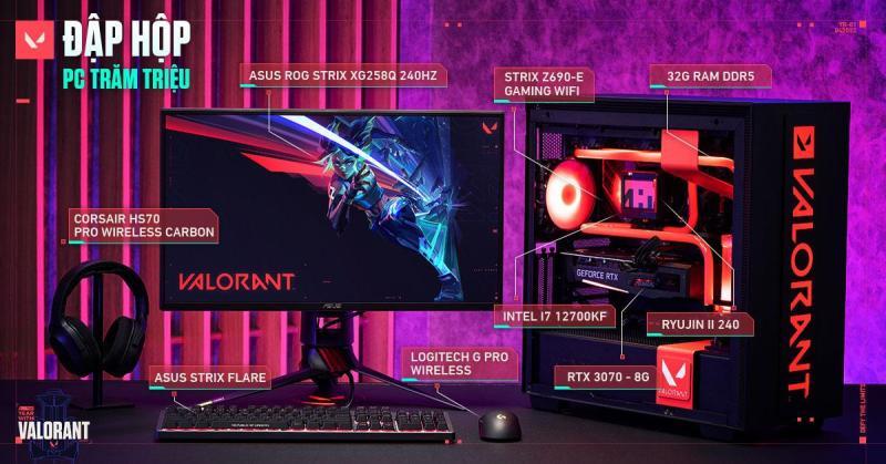 VALORANT Việt Nam ra mắt bộ PC Gaming 'Thách thức giới hạn' nhân kỷ niệm một năm ra mắt