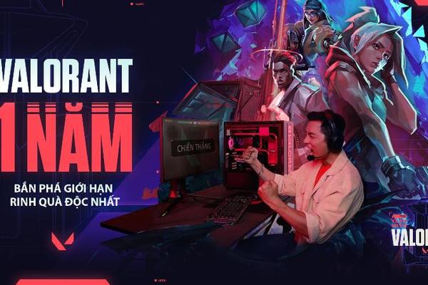 VALORANT Việt Nam ra mắt bộ PC Gaming "Thách thức giới hạn" nhân kỷ niệm một năm ra mắt
