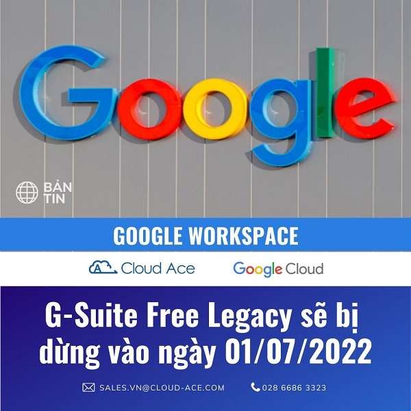 Google Workspace (G Suite) -  Bộ công cụ email quốc dân sẽ không còn miễn phí?