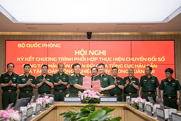 Viettel sẽ thực hiện chuyển đổi số cho ngành Hậu cần quân đội