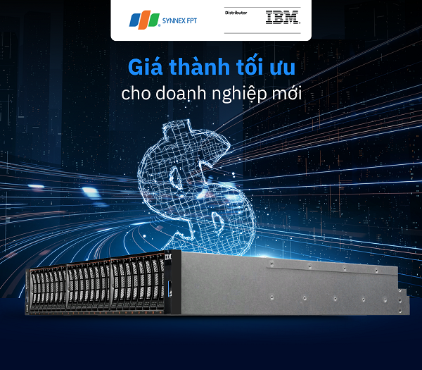 Trung tâm lưu trữ IBM FlashSystem 5000: Giá thành tối ưu, tính năng cao cấp cho doanh nghiệp mới