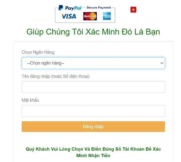 Phát hiện chiến dịch lừa đảo lớn nhắm vào người dùng các ngân hàng tại Việt Nam