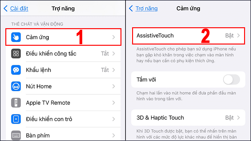 Hướng dẫn mở nút Home ảo trên iOS 13 hoặc mới hơn