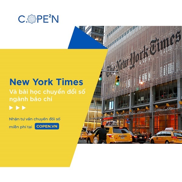 New York Times,chuyển đổi số báo chí,báo điện tử,CMC