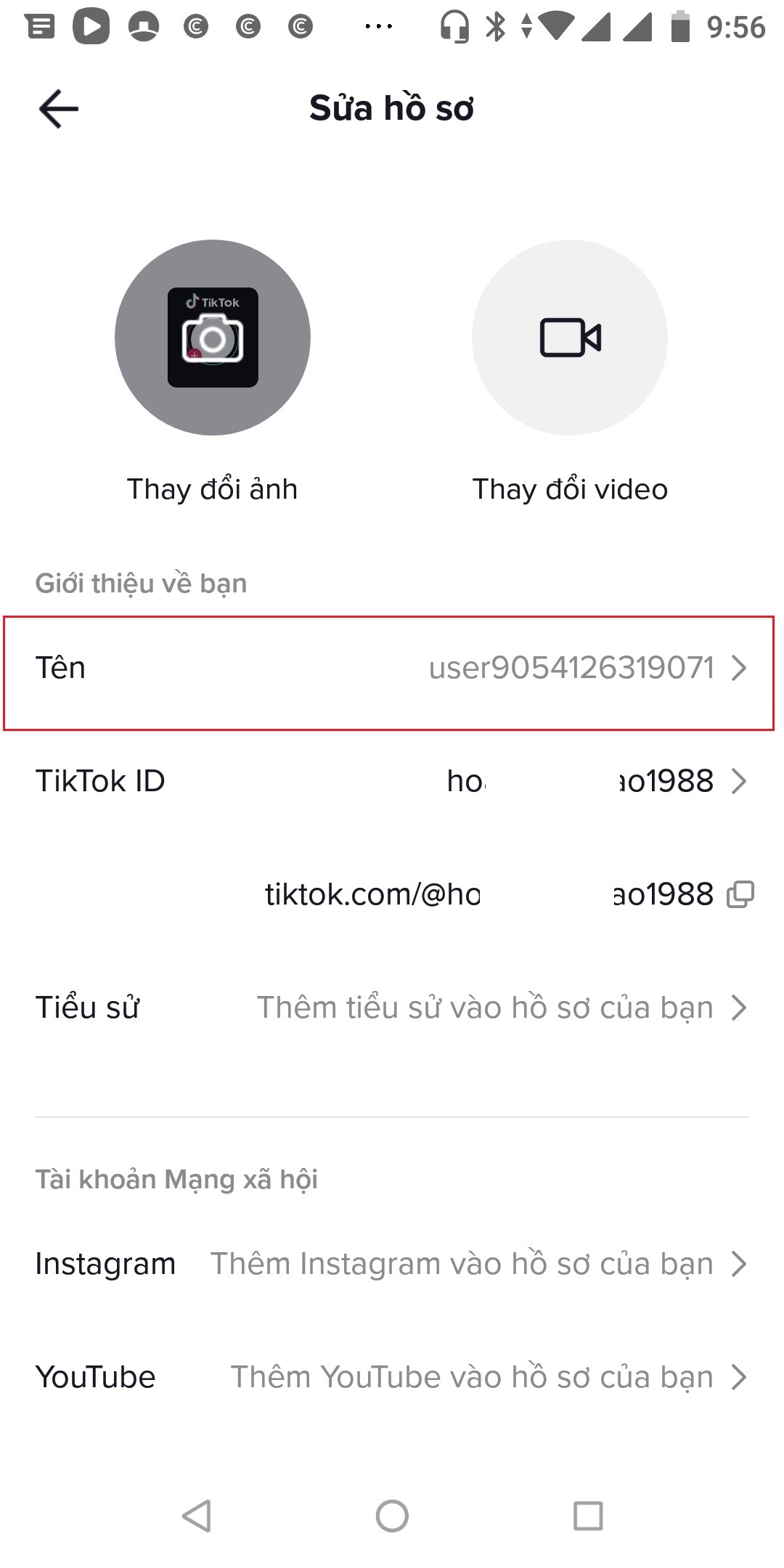 Hướng dẫn đổi tên TikTok thay tên mặc định 'user...'