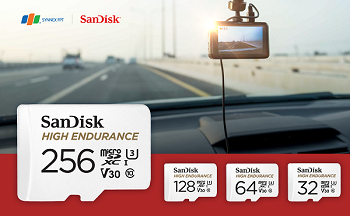 SanDisk High Endurance: Những thông số ấn tượng cho một thẻ ghi hình