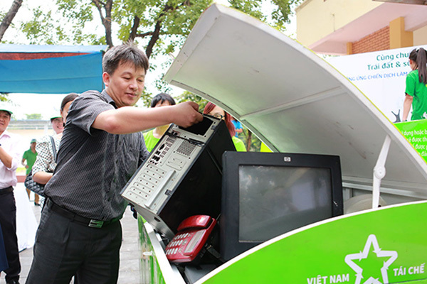 Các hãng điện tử “quên” thu hồi, tái chế sản phẩm qua sử dụng tại Việt Nam