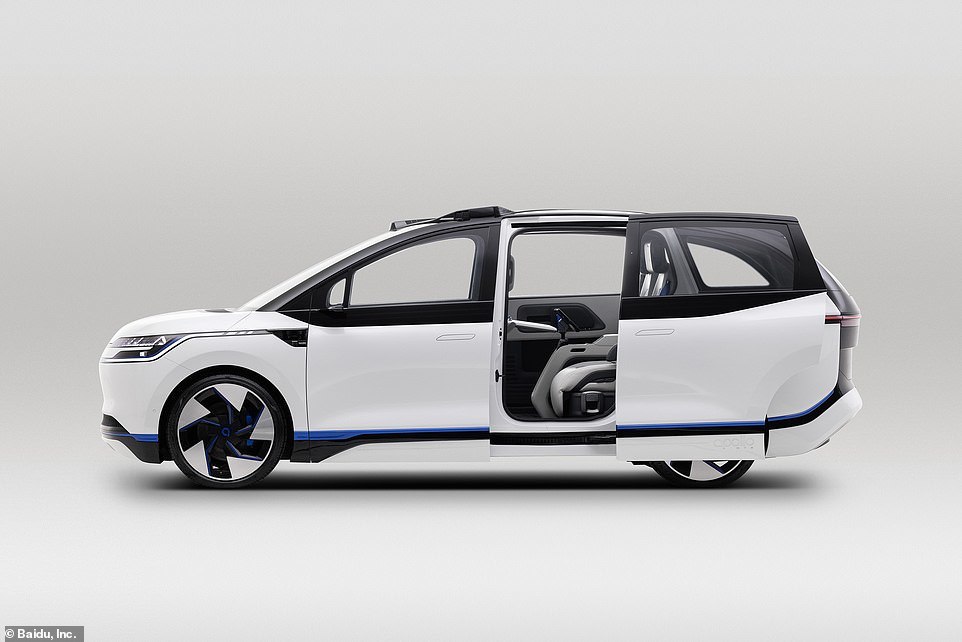 Đây là taxi của tương lai: Chạy điện hoàn toàn, không người lái, không vô lăng?