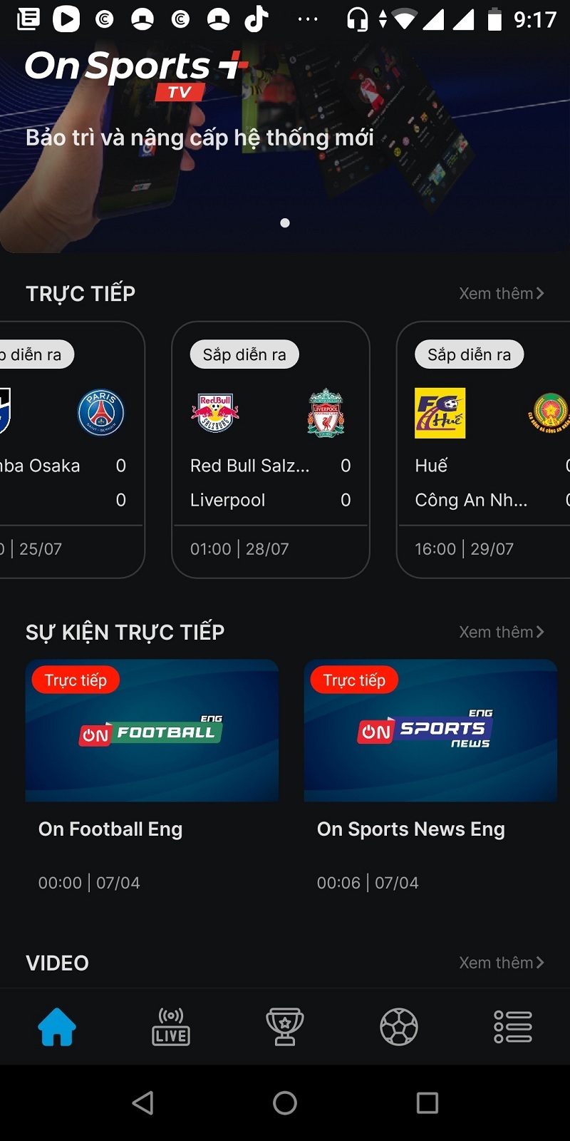 Những ứng dụng xem Ligue 2 trực tiếp, nơi Quang Hải thi đấu cho Pau FC