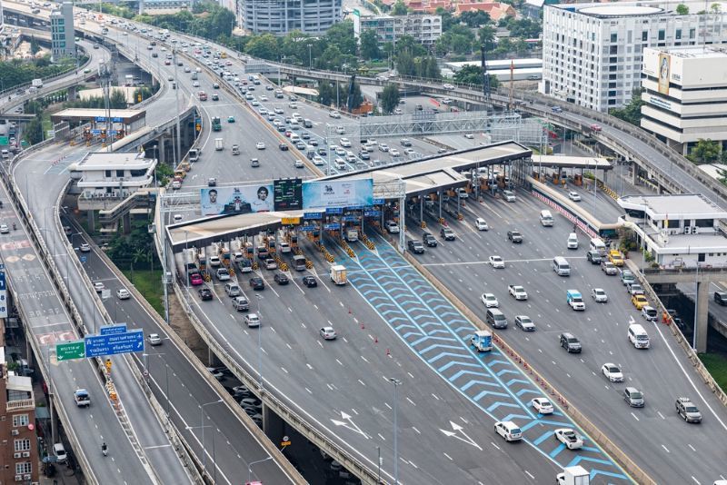 Thái Lan ứng dụng AI vào thu phí không dừng, xe đi 120km/giờ không cần giảm tốc