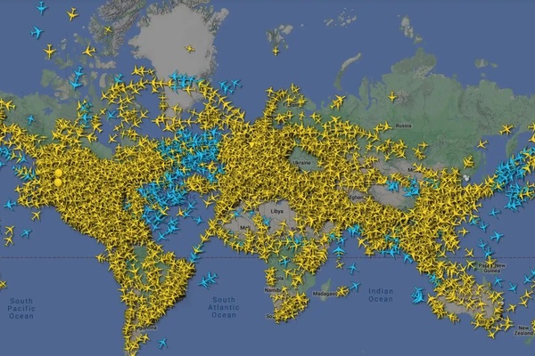 Chuyến bay được theo dõi nhiều nhất thế giới