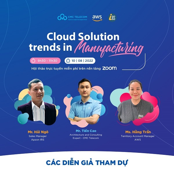nhà máy trên mây,CMC Telecom,AWS Cloud