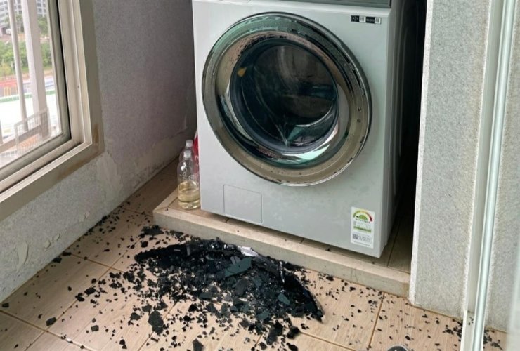 Máy giặt thông minh Samsung phát nổ tại Hàn Quốc