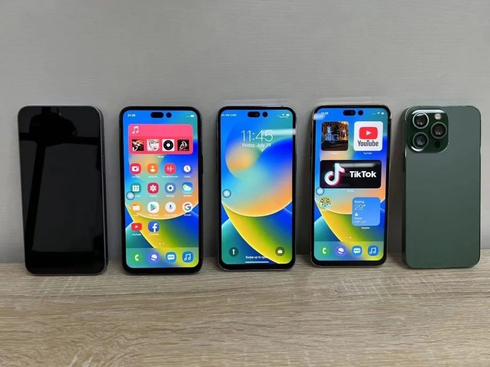 Điện thoại nhái iPhone 14 Pro Max giá chỉ bằng 1/10 ở Trung Quốc Điện thoại nhái iPhone 14 Pro Max giá chỉ bằng 1/10 ở Trung Quốc
